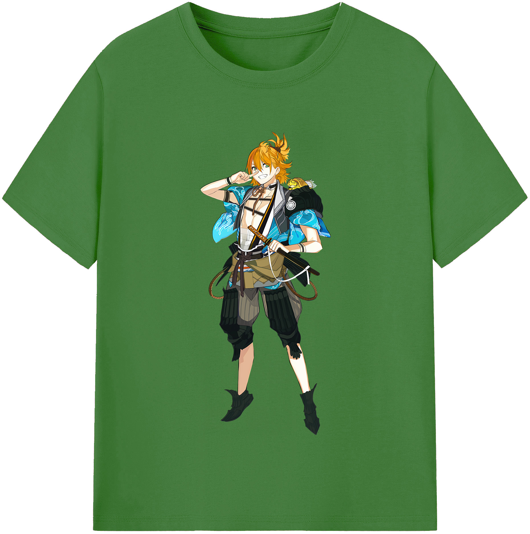 （画像用） 刀剣乱舞 Touken Ranbu レディースカジュアルプリントTシャツ（綿100％）